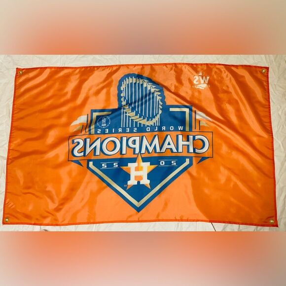 Houston Astros World Series Champions 2022 Flag Banner WS Champs, Decor 3x5' New - Picture 2 of 2